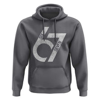Funny Six Seven 67 Meme Gen Alpha Slang Hoodie - Wonder Print Shop