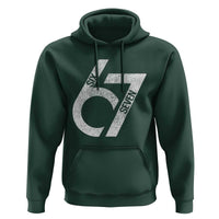 Funny Six Seven 67 Meme Gen Alpha Slang Hoodie - Wonder Print Shop