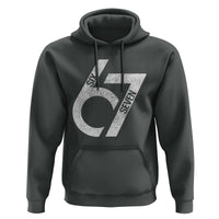 Funny Six Seven 67 Meme Gen Alpha Slang Hoodie - Wonder Print Shop