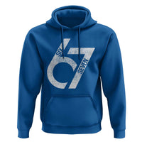 Funny Six Seven 67 Meme Gen Alpha Slang Hoodie - Wonder Print Shop
