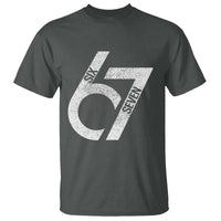 Funny Six Seven 67 Meme Gen Alpha Slang T Shirt - Wonder Print Shop
