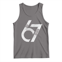 Funny Six Seven 67 Meme Gen Alpha Slang Tank Top - Wonder Print Shop