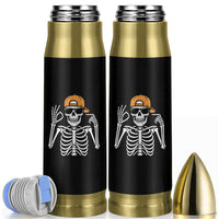 Funny Six Seven 67 Skeleton Gen Alpha Halloween Meme Bullet Tumbler - Wonder Print Shop