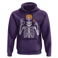 Funny Six Seven 67 Skeleton Gen Alpha Halloween Meme Hoodie - Wonder Print Shop