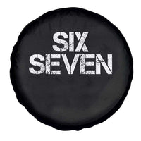 Six Seven Meme Vintage 67 Gen Alpha Meme Spare Tire Cover - Wonder Print Shop