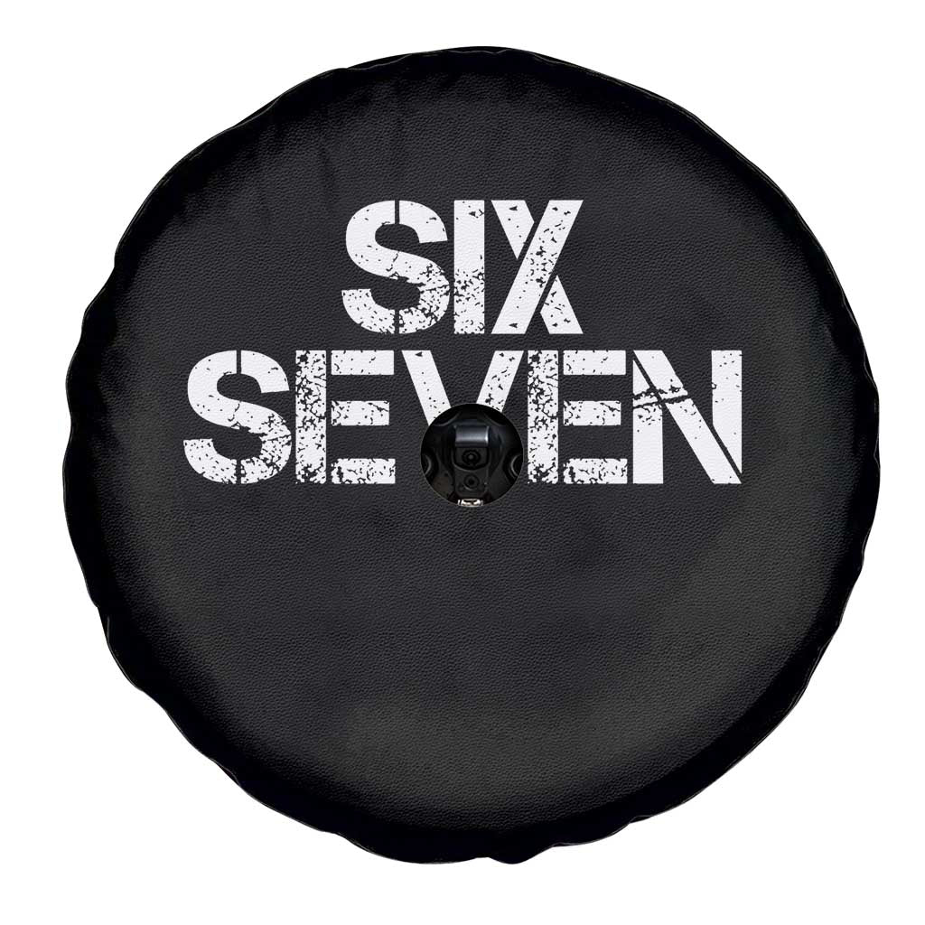 Six Seven Meme Vintage 67 Gen Alpha Meme Spare Tire Cover - Wonder Print Shop