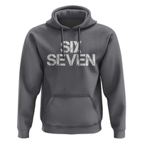 Six Seven Meme Vintage 67 Gen Alpha Meme Hoodie - Wonder Print Shop