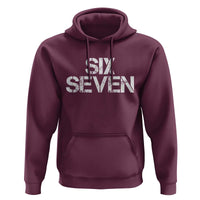 Six Seven Meme Vintage 67 Gen Alpha Meme Hoodie - Wonder Print Shop