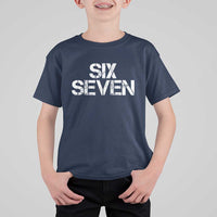 Six Seven Meme Vintage 67 Gen Alpha Meme T Shirt For Kid - Wonder Print Shop