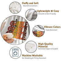 Funny Thanksgiving Tukey Gobble Throw Blanket - Wonder Print Shop