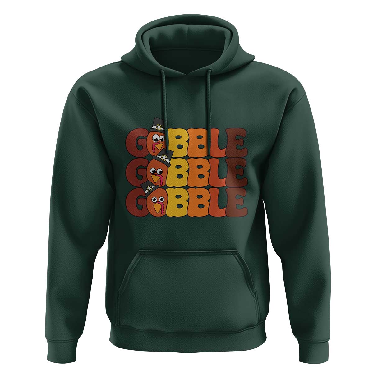 Funny Thanksgiving Tukey Gobble Hoodie