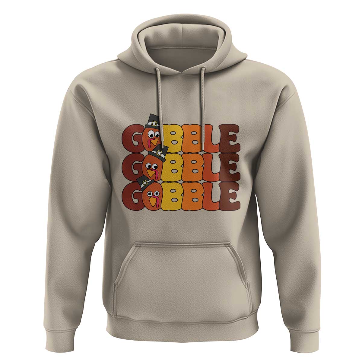 Funny Thanksgiving Tukey Gobble Hoodie