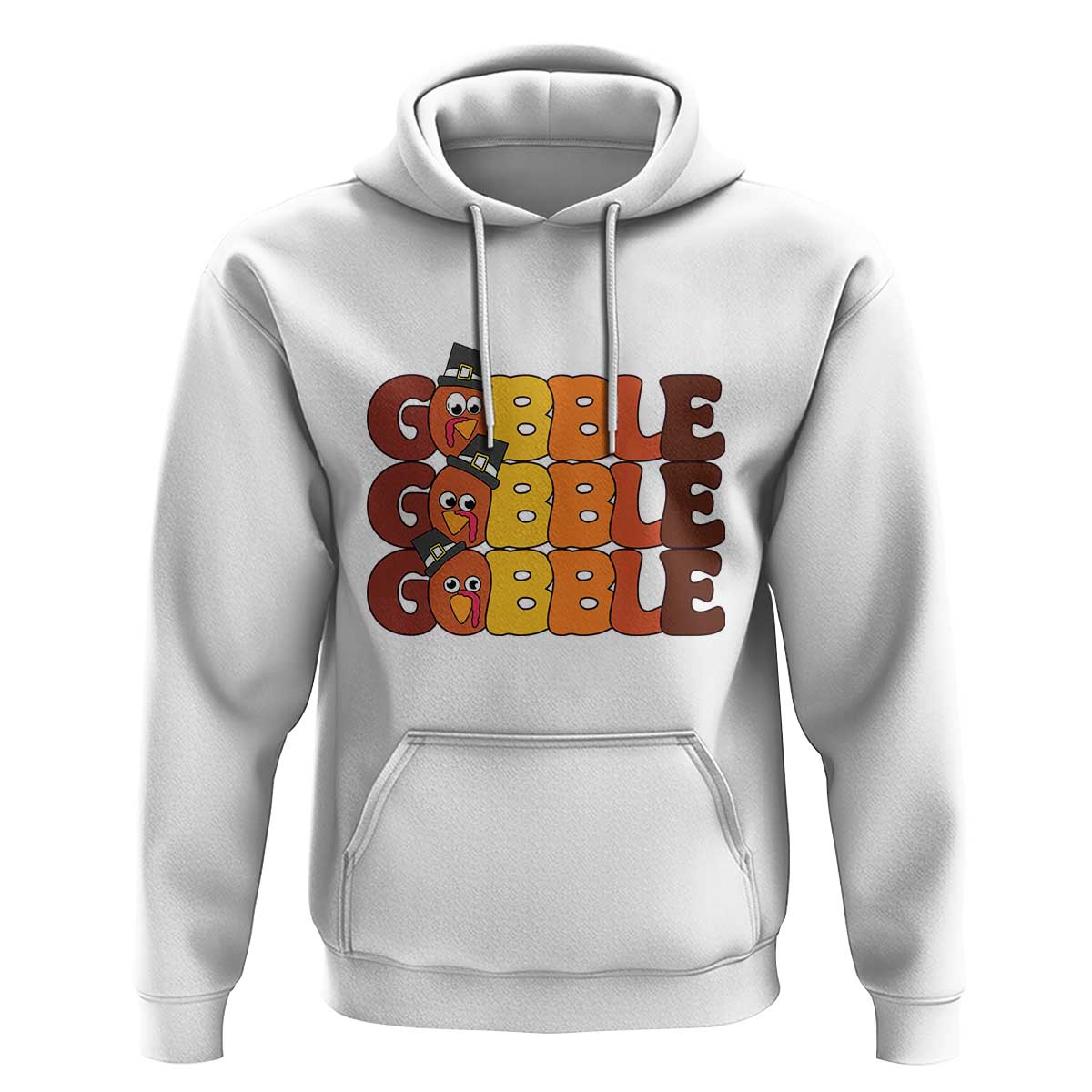 Funny Thanksgiving Tukey Gobble Hoodie
