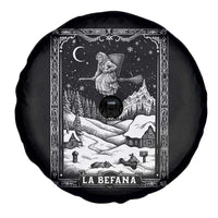 Italian Christmas La Befana Spare Tire Cover Buon Befana Folklore Xmas Witch - Wonder Print Shop