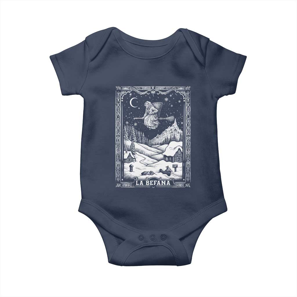 Italian Christmas La Befana Baby Onesie Buon Befana Folklore Xmas Witch - Wonder Print Shop