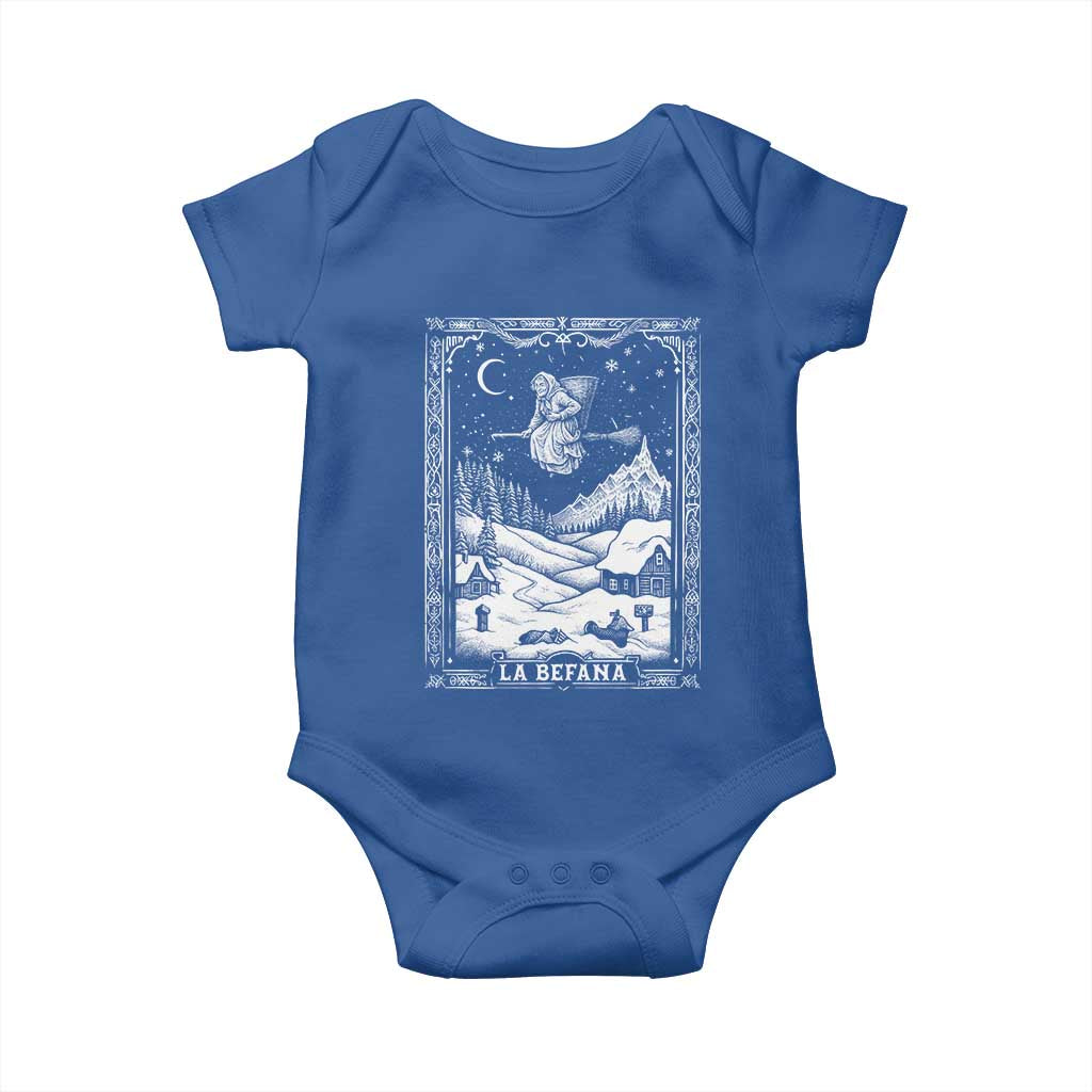Italian Christmas La Befana Baby Onesie Buon Befana Folklore Xmas Witch - Wonder Print Shop