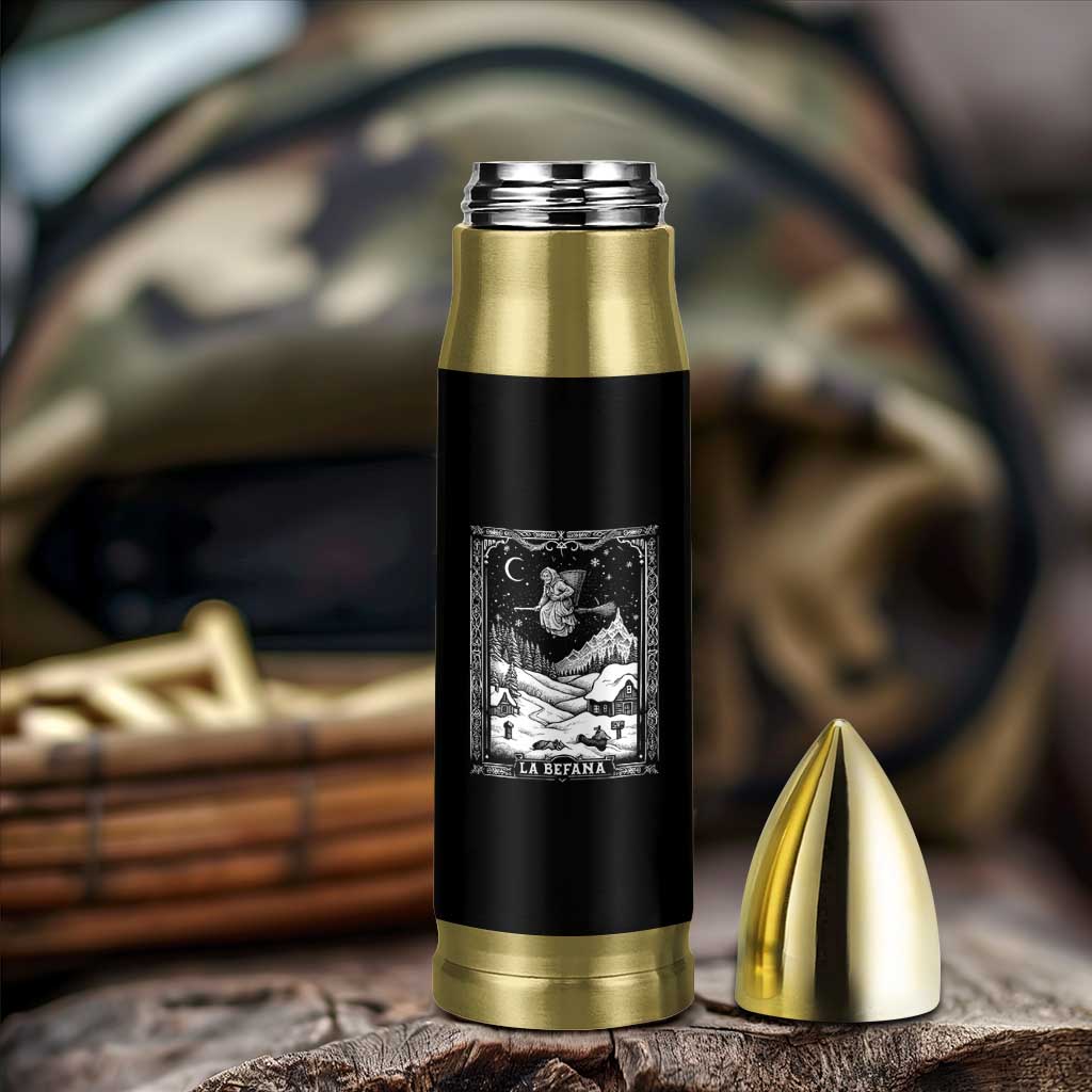 Italian Christmas La Befana Bullet Tumbler Buon Befana Folklore Xmas Witch - Wonder Print Shop