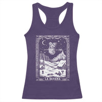 Italian Christmas La Befana Racerback Tank Top Buon Befana Folklore Xmas Witch - Wonder Print Shop