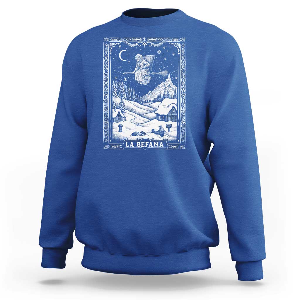 Italian Christmas La Befana Sweatshirt Buon Befana Folklore Xmas Witch - Wonder Print Shop