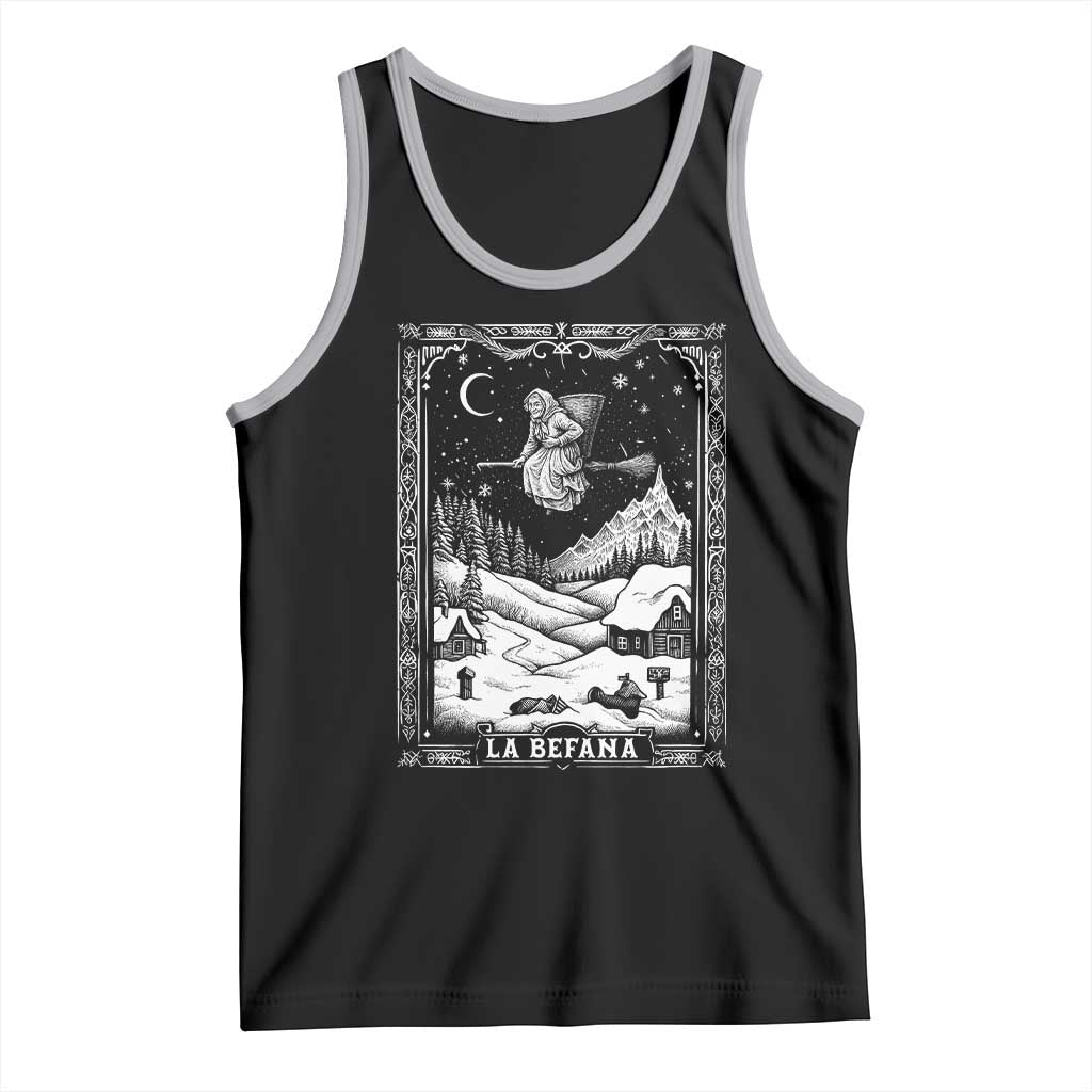 Italian Christmas La Befana Tank Top Buon Befana Folklore Xmas Witch - Wonder Print Shop