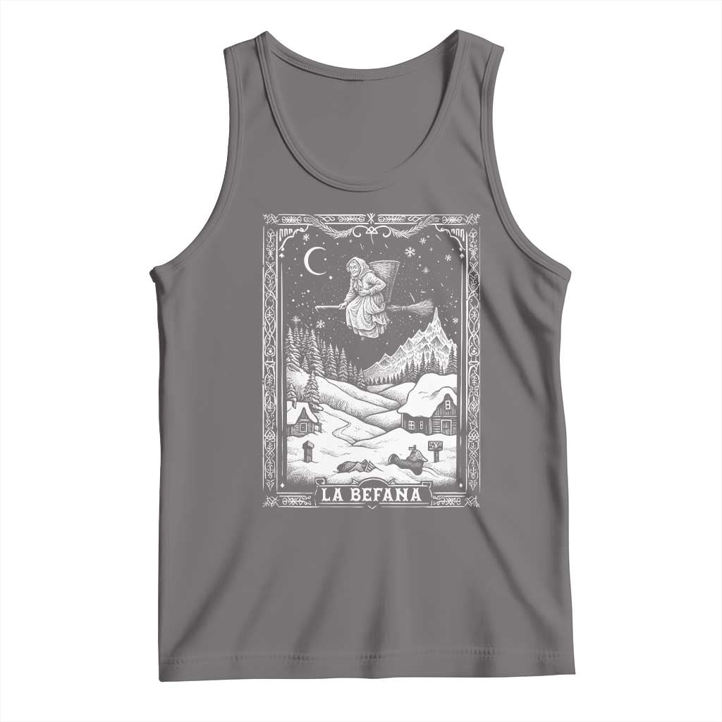 Italian Christmas La Befana Tank Top Buon Befana Folklore Xmas Witch - Wonder Print Shop