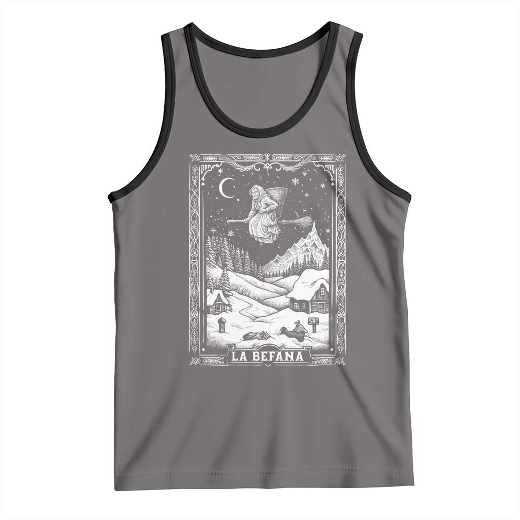 Italian Christmas La Befana Tank Top Buon Befana Folklore Xmas Witch - Wonder Print Shop