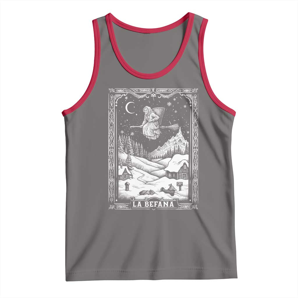 Italian Christmas La Befana Tank Top Buon Befana Folklore Xmas Witch - Wonder Print Shop
