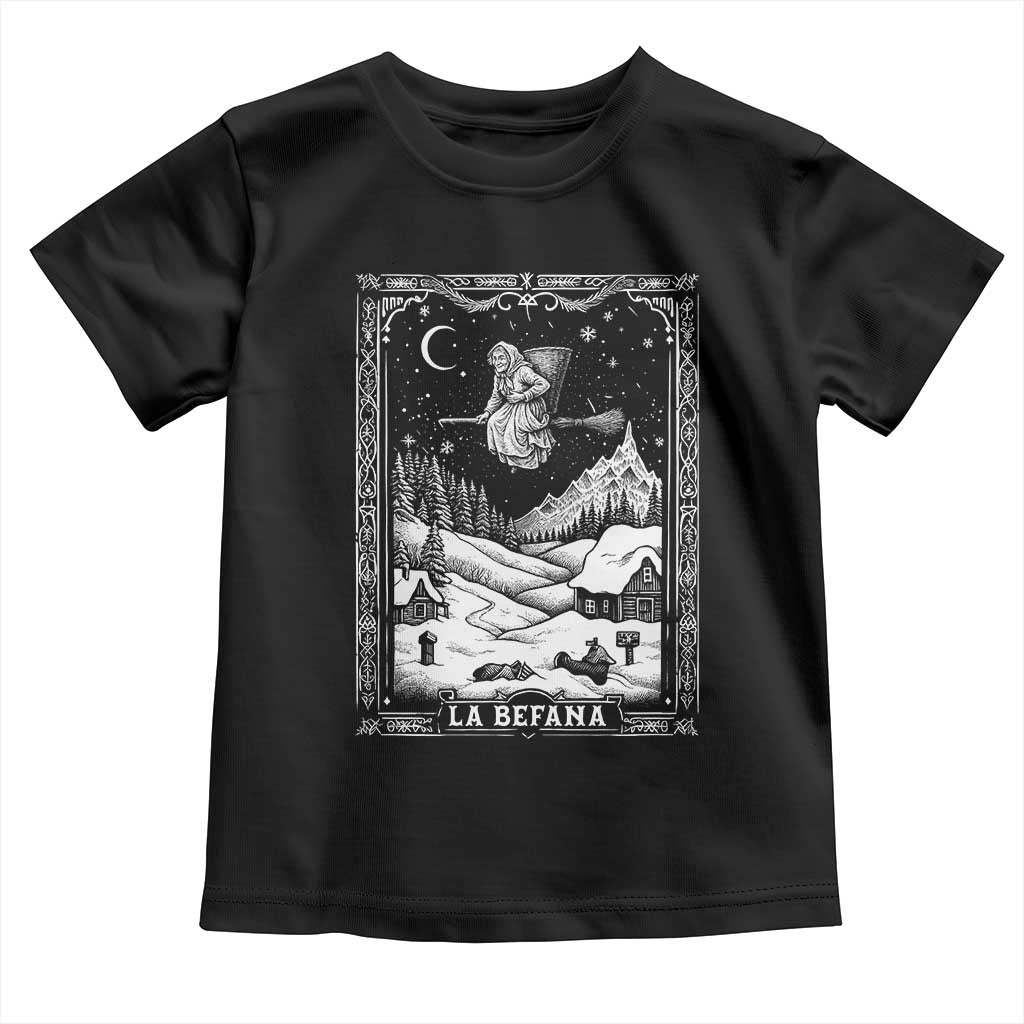 Italian Christmas La Befana Toddler T Shirt Buon Befana Folklore Xmas Witch - Wonder Print Shop