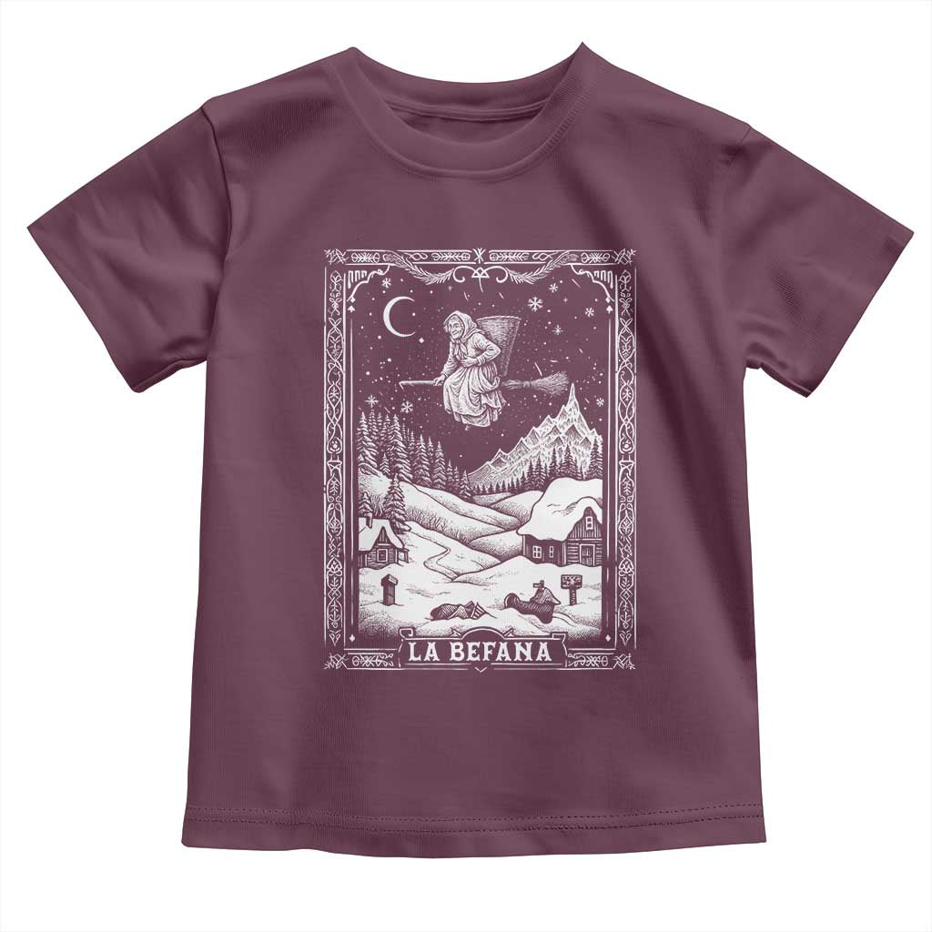 Italian Christmas La Befana Toddler T Shirt Buon Befana Folklore Xmas Witch - Wonder Print Shop