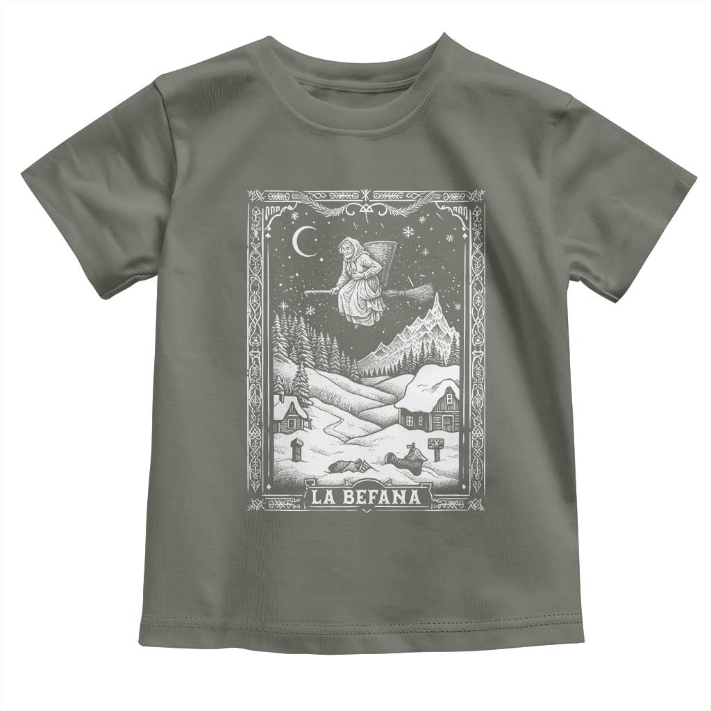 Italian Christmas La Befana Toddler T Shirt Buon Befana Folklore Xmas Witch - Wonder Print Shop