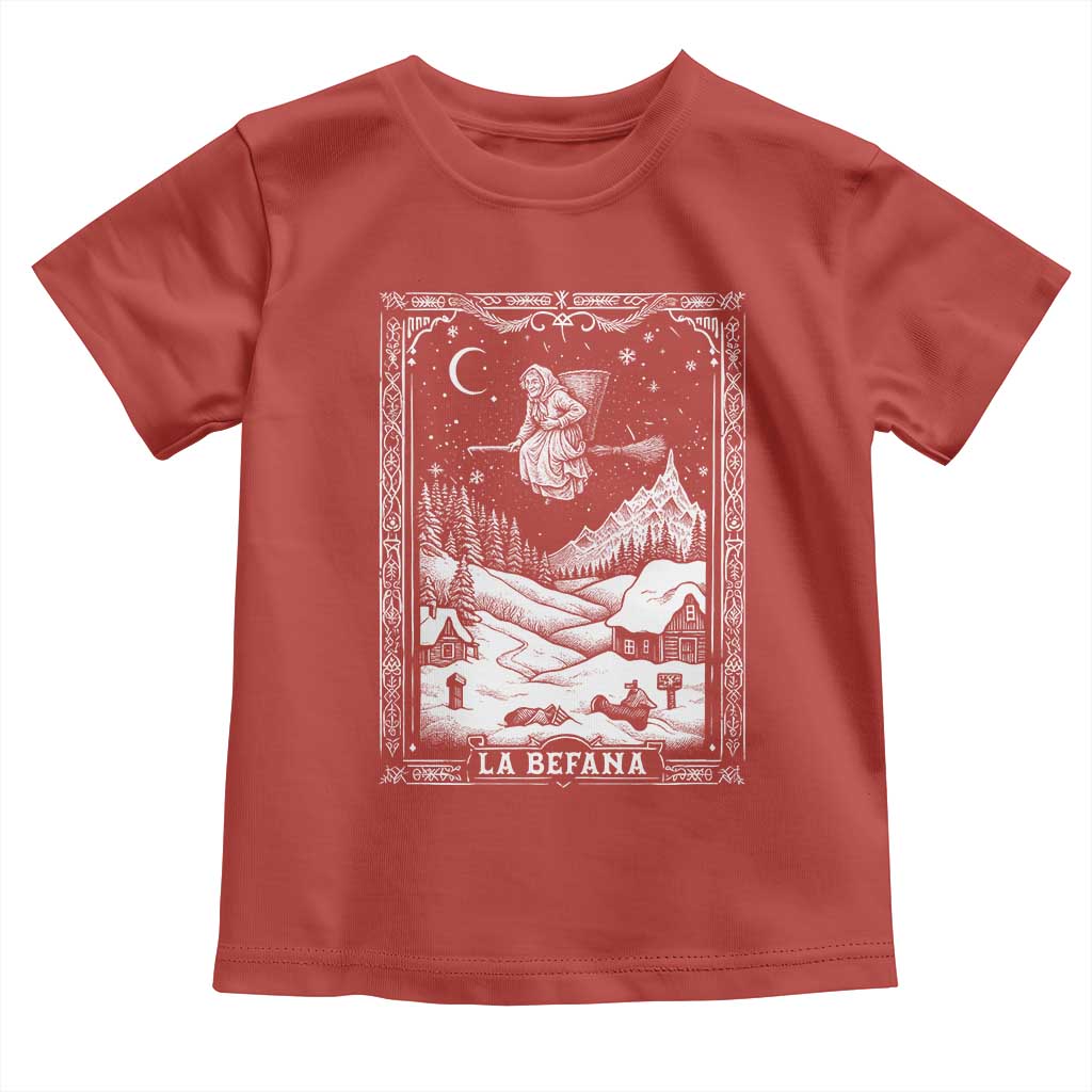 Italian Christmas La Befana Toddler T Shirt Buon Befana Folklore Xmas Witch - Wonder Print Shop