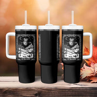 Italian Christmas La Befana Tumbler With Handle Buon Befana Folklore Xmas Witch - Wonder Print Shop