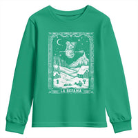 Italian Christmas La Befana Youth Sweatshirt Buon Befana Folklore Xmas Witch - Wonder Print Shop