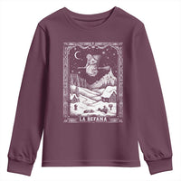 Italian Christmas La Befana Youth Sweatshirt Buon Befana Folklore Xmas Witch - Wonder Print Shop