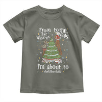 From The Windows To The Walls I'm About To Deck These Halls Christmas Toddler T Shirt - Wonder Print Shop