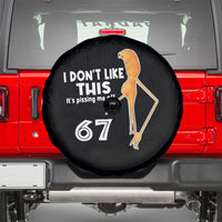 Funny Marcus The Worm 67 Meme Spare Tire Cover I Dont Like This Its Pissing Me Off - Wonder Print Shop