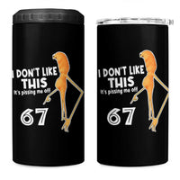 Funny Marcus The Worm 67 Meme 4 in 1 Can Cooler Tumbler I Dont Like This Its Pissing Me Off - Wonder Print Shop
