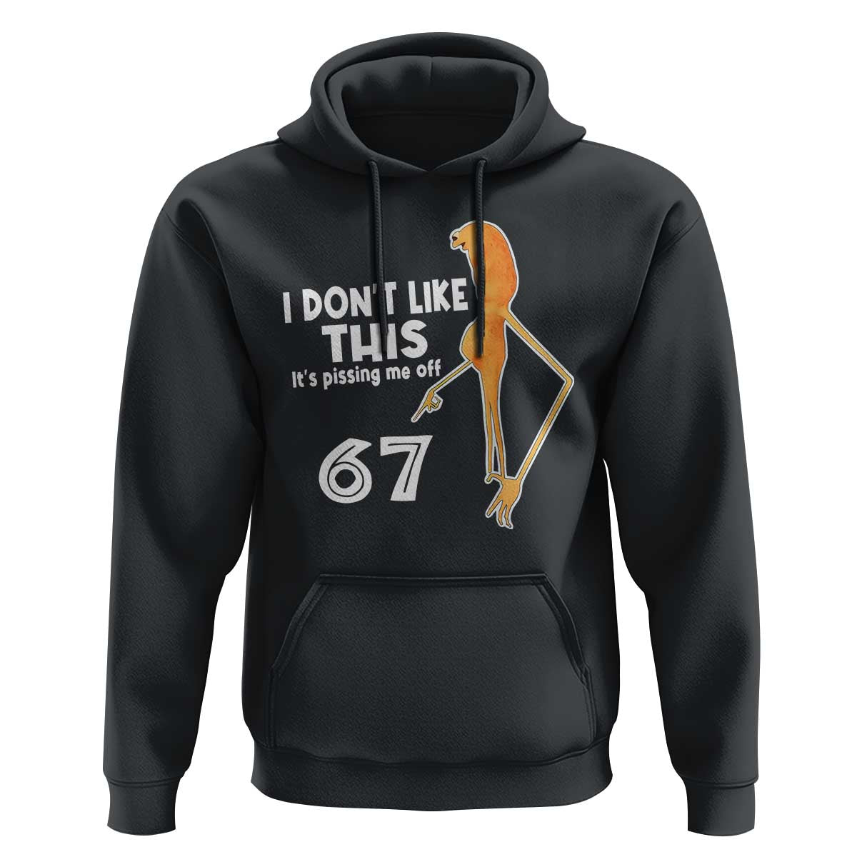 Funny Marcus The Worm 67 Meme Hoodie I Dont Like This Its Pissing Me Off - Wonder Print Shop