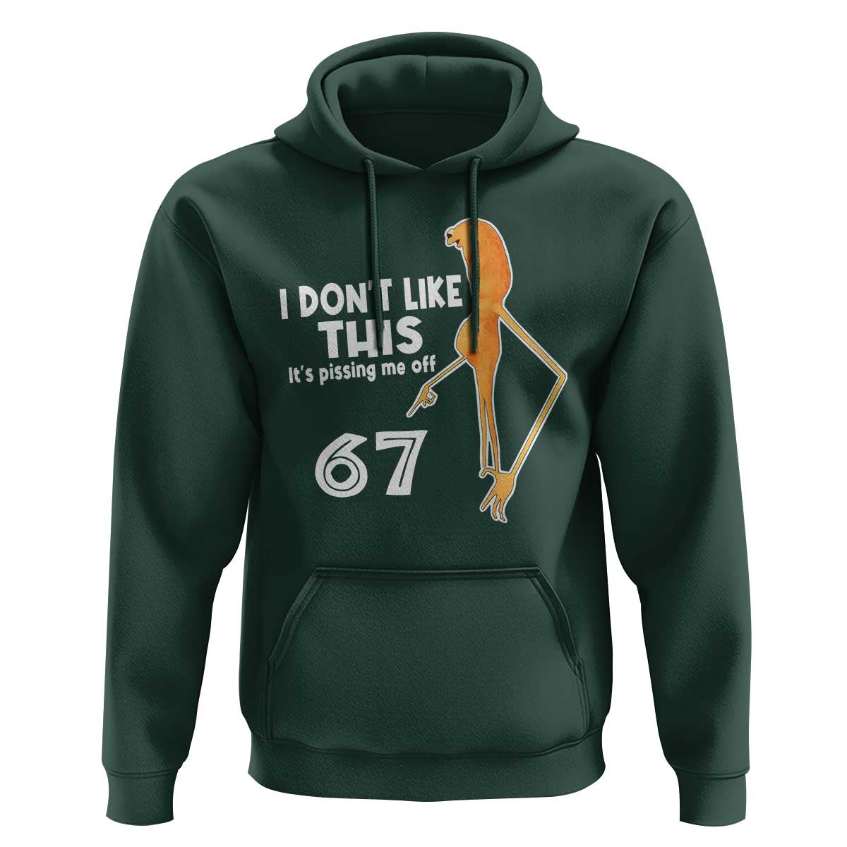 Funny Marcus The Worm 67 Meme Hoodie I Dont Like This Its Pissing Me Off - Wonder Print Shop