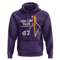 Funny Marcus The Worm 67 Meme Hoodie I Dont Like This Its Pissing Me Off - Wonder Print Shop