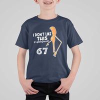 Funny Marcus The Worm 67 Meme T Shirt For Kid I Dont Like This Its Pissing Me Off - Wonder Print Shop