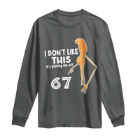 Funny Marcus The Worm 67 Meme Long Sleeve Shirt I Dont Like This Its Pissing Me Off - Wonder Print Shop