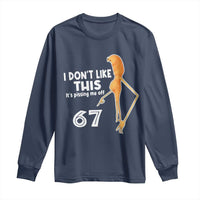 Funny Marcus The Worm 67 Meme Long Sleeve Shirt I Dont Like This Its Pissing Me Off - Wonder Print Shop