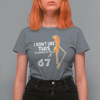 Funny Marcus The Worm 67 Meme T Shirt For Women I Dont Like This Its Pissing Me Off - Wonder Print Shop