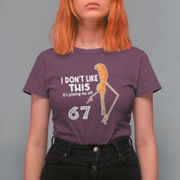 Funny Marcus The Worm 67 Meme T Shirt For Women I Dont Like This Its Pissing Me Off - Wonder Print Shop