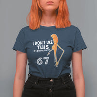 Funny Marcus The Worm 67 Meme T Shirt For Women I Dont Like This Its Pissing Me Off - Wonder Print Shop