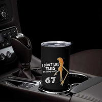Funny Marcus The Worm 67 Meme Tumbler Cup I Dont Like This Its Pissing Me Off - Wonder Print Shop