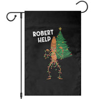 Funny Marcus The Worm Christmas Garden Flag Robert Help Xmas Tree - Wonder Print Shop