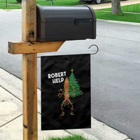 Funny Marcus The Worm Christmas Garden Flag Robert Help Xmas Tree - Wonder Print Shop