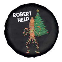 Funny Marcus The Worm Christmas Spare Tire Cover Robert Help Xmas Tree - Wonder Print Shop